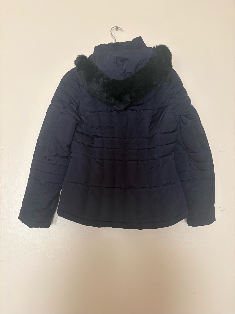 Calvin Klein Dark Blue Puffer Jacket